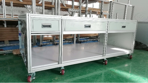 抽屜式鋁型材工作臺 抽屜式鋁型材工作臺