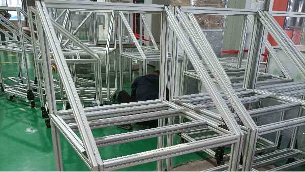 鋁型材雙層門板車 鋁型材雙層門板車