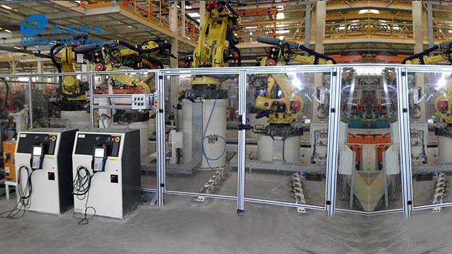 機器人防護圍欄 機器人防護圍欄