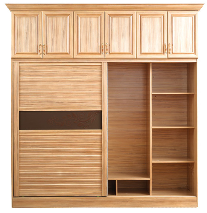 全鋁衣柜-01（風格：中式；顏色：黃檀）