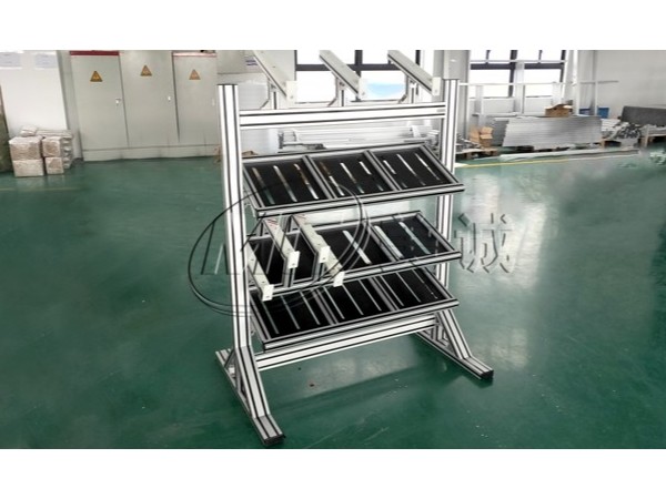 鋁型材展示架，材質不止這一種